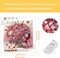 Diamond Painting Kit for Adults – 12x12 Inch Partial Drill Red Flowers, Special Shaped Diamond Art for Beginners, Valentine’s & Mother’s Day Craft